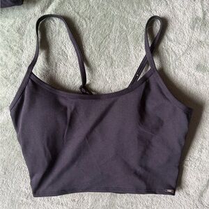 PINK Victoria's Secret Black Ulitmate Strappy Back Sports Bra